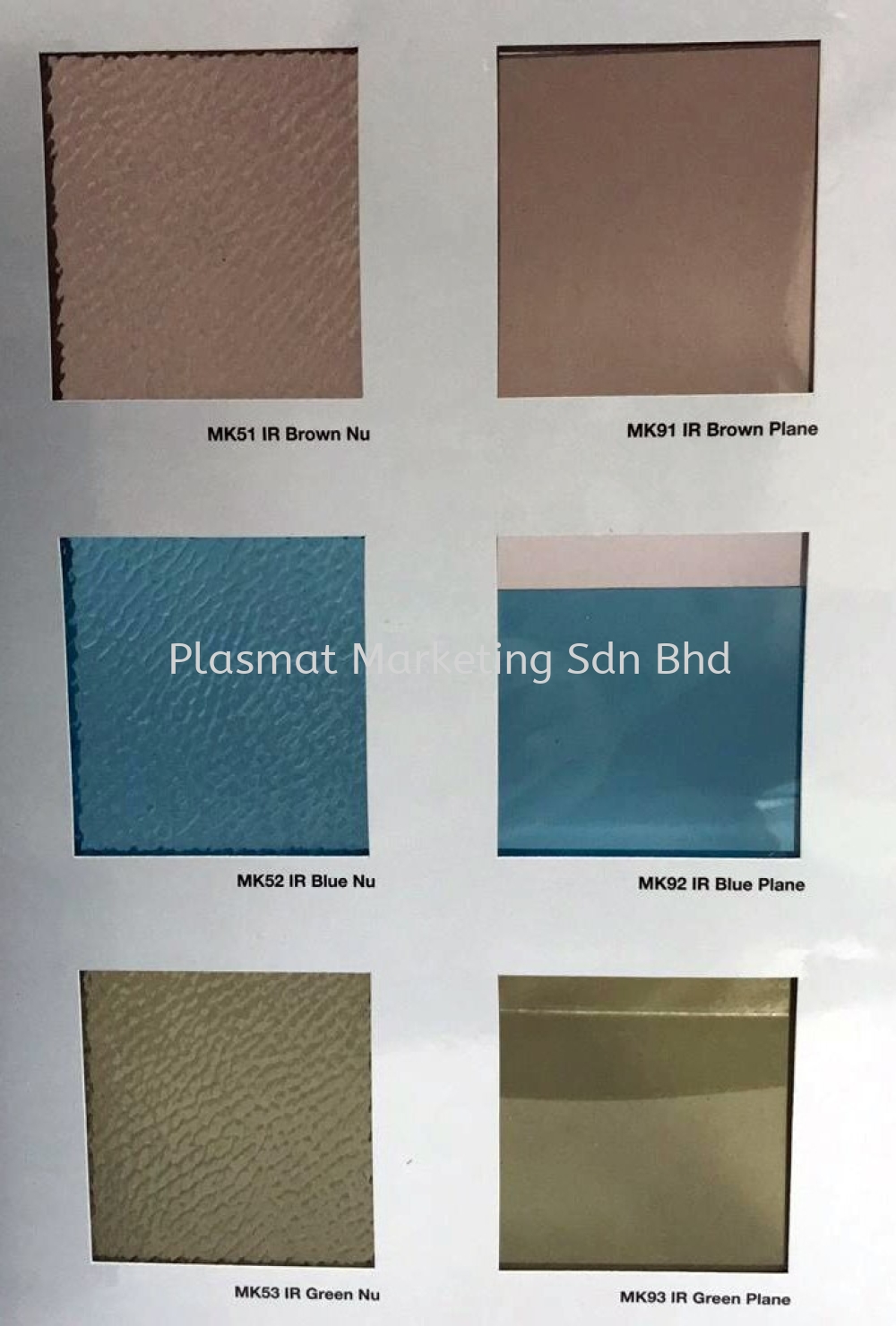 Maklon Polycarbonate Solid Sheet – IR Tech