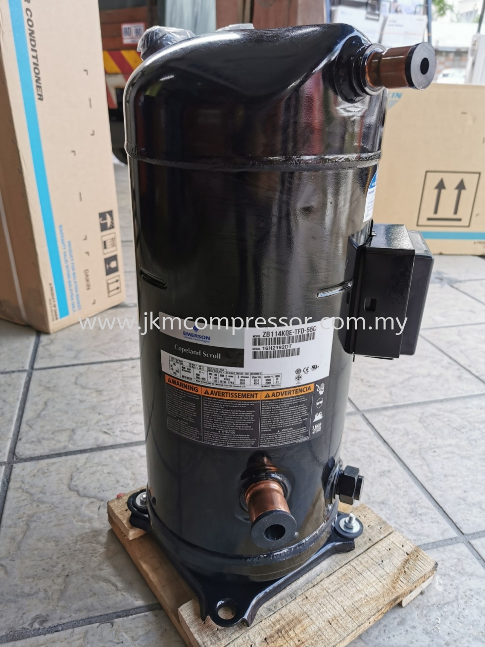 COPELAND SCROLL COMPRESSOR ZR / ZP / ZB / ZRD / ZF / ZW / ZPD / ZRH SERIES