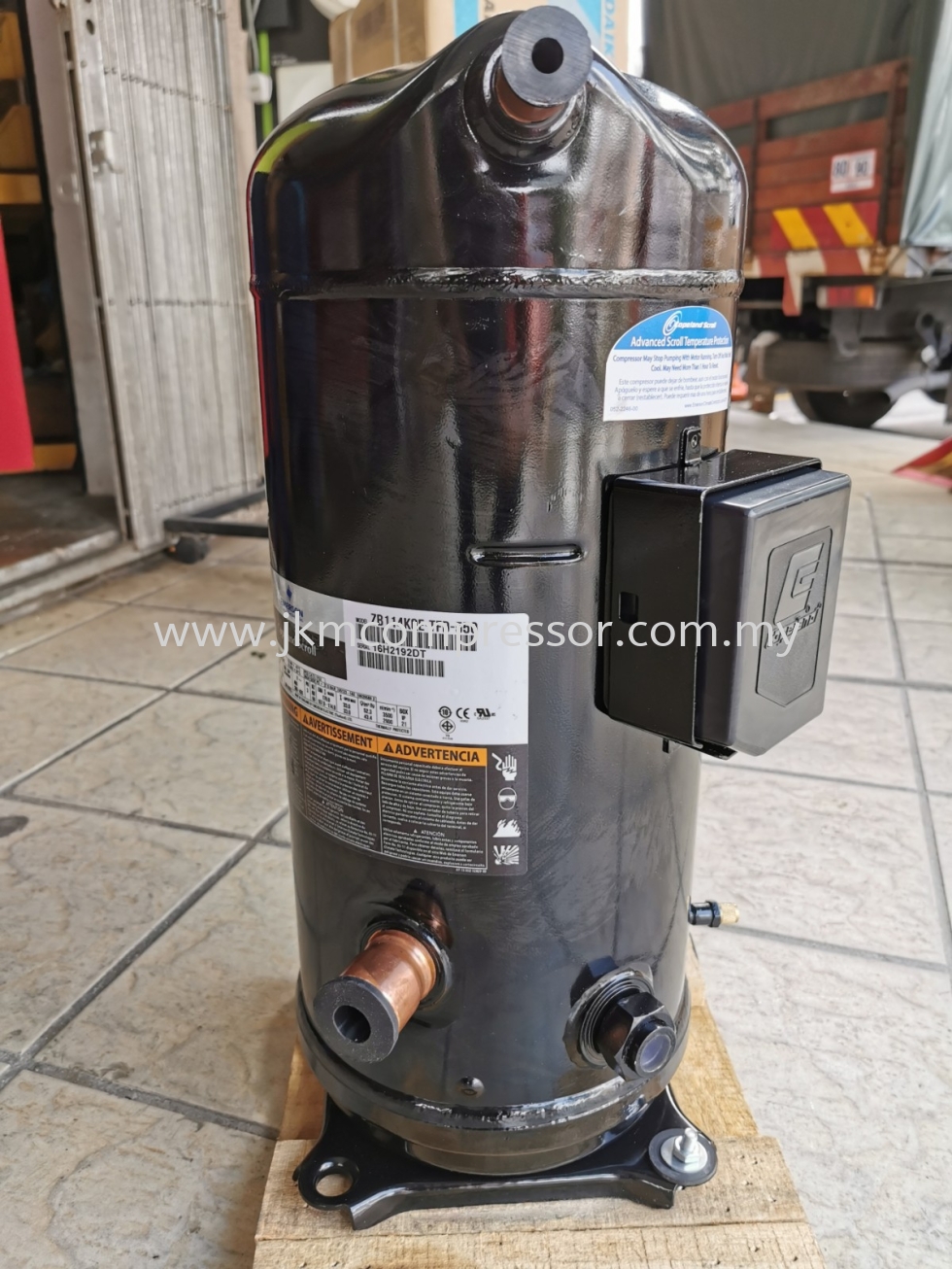 COPELAND SCROLL COMPRESSOR ZR / ZP / ZB / ZRD / ZF / ZW / ZPD / ZRH SERIES