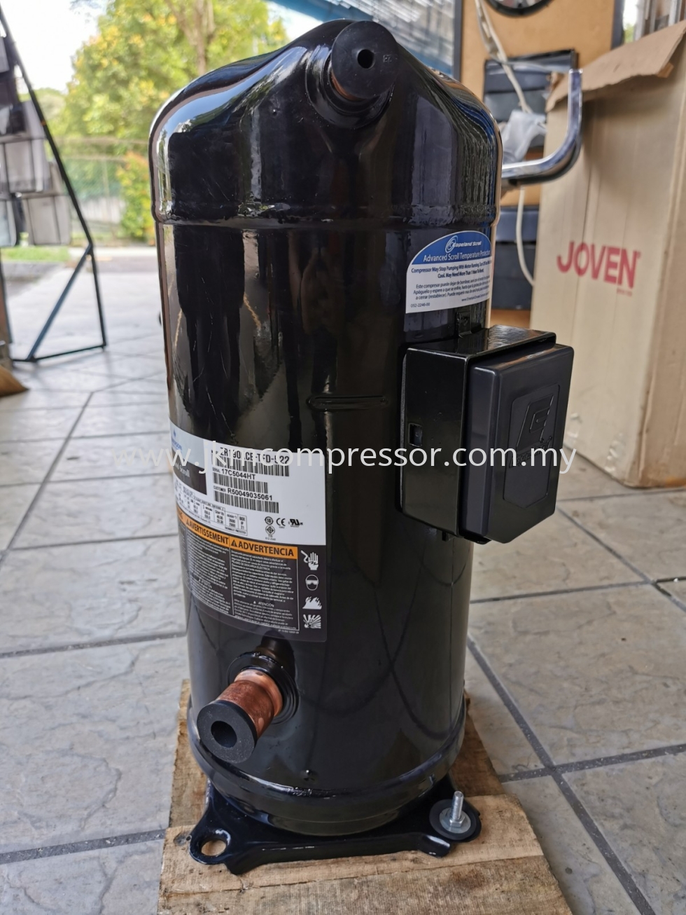 COPELAND SCROLL COMPRESSOR ZR / ZP / ZB / ZRD / ZF / ZW / ZPD / ZRH SERIES