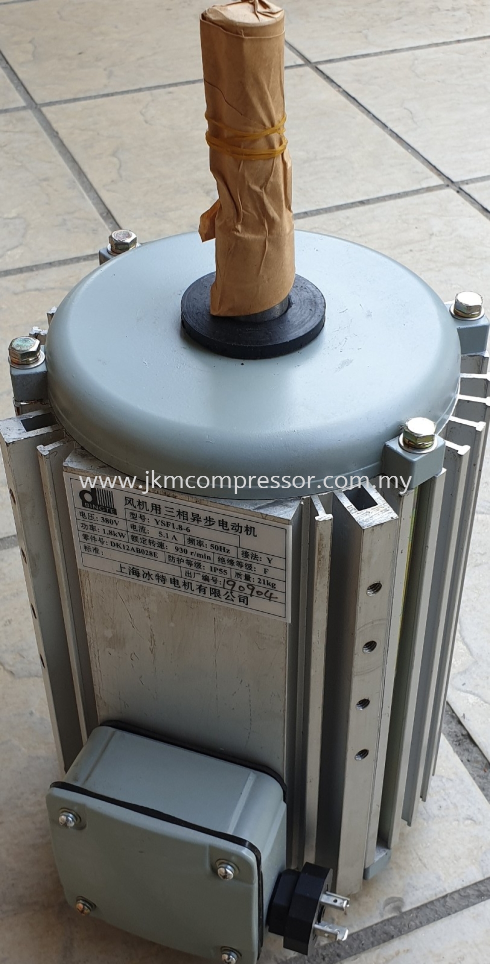 DK12AB028E - CARRIER YSF1.8-6 AIR COOLED CHILLER CONDENSER FAN MOTOR ; 380V 1.8kW