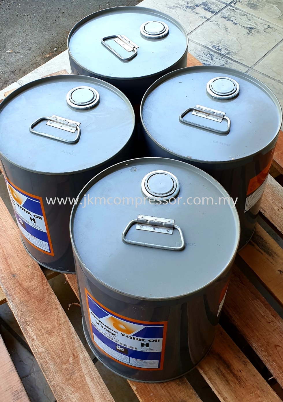 011-00549-000 - YORK COMPRESSOR OIL "H" ; 5 GALLON (18.9 LITERS)