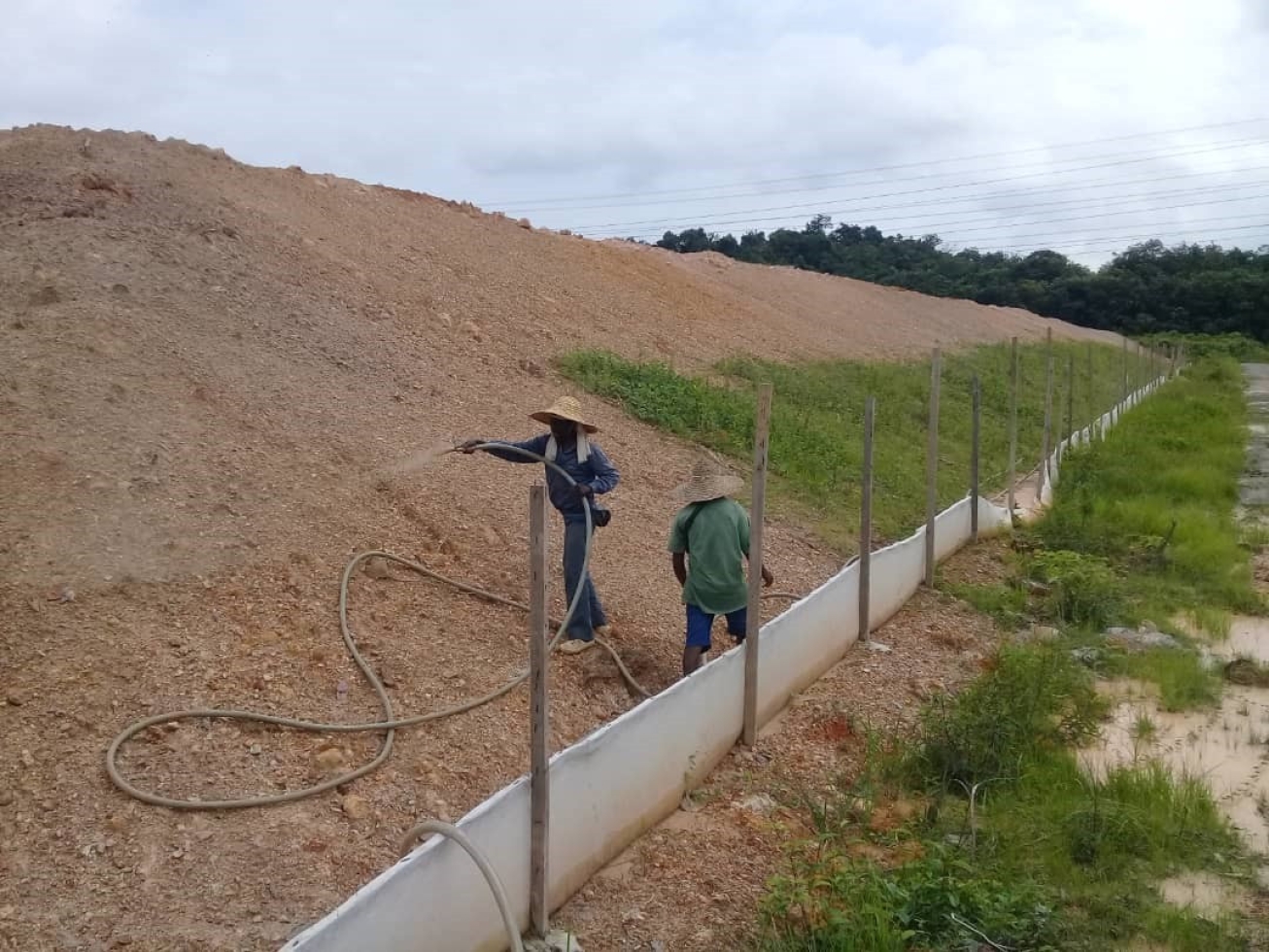 Hydroseeding