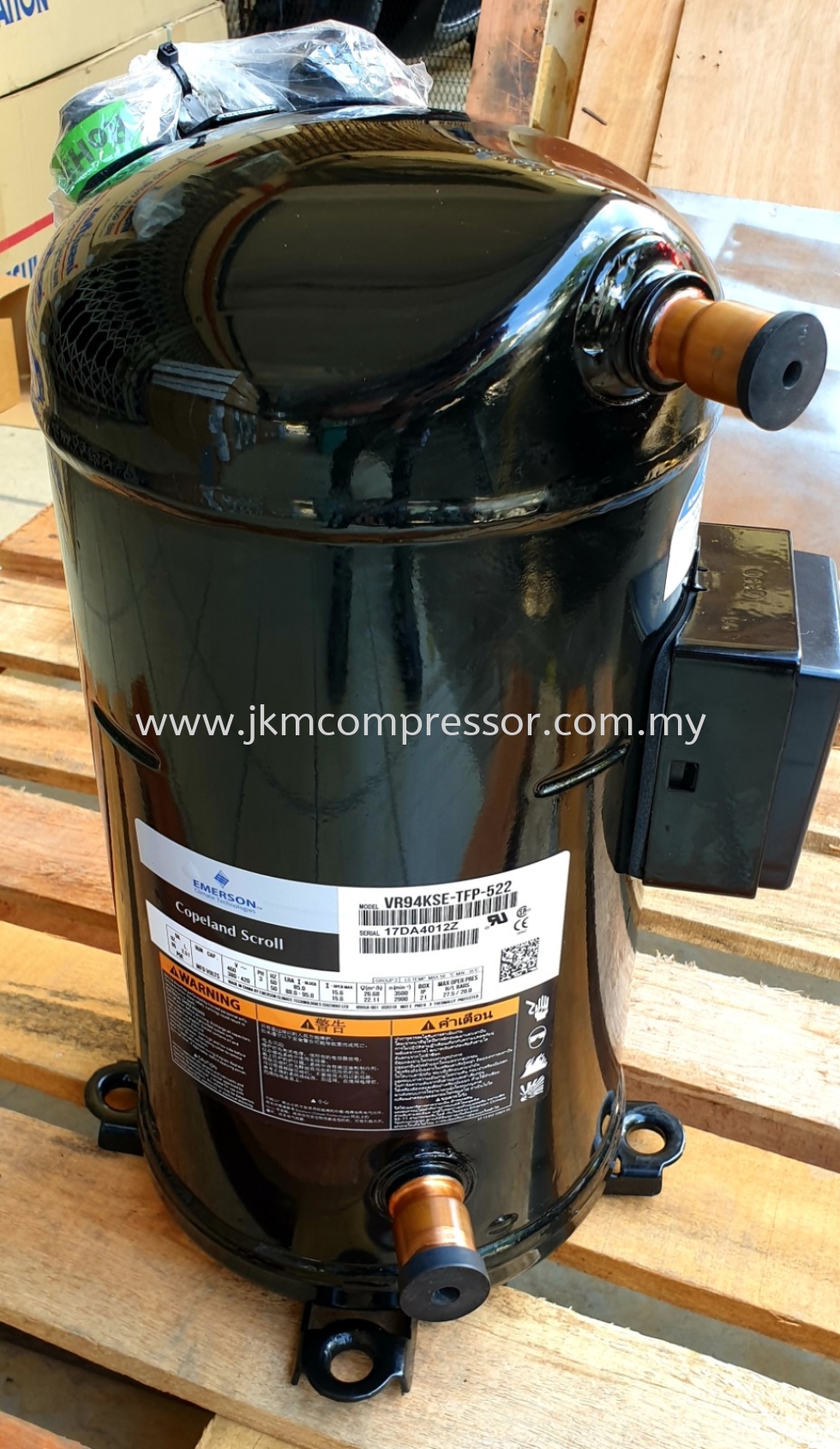 COPELAND SCROLL COMPRESSOR ZR / ZP / ZB / ZRD / ZF / ZW / ZPD / ZRH SERIES