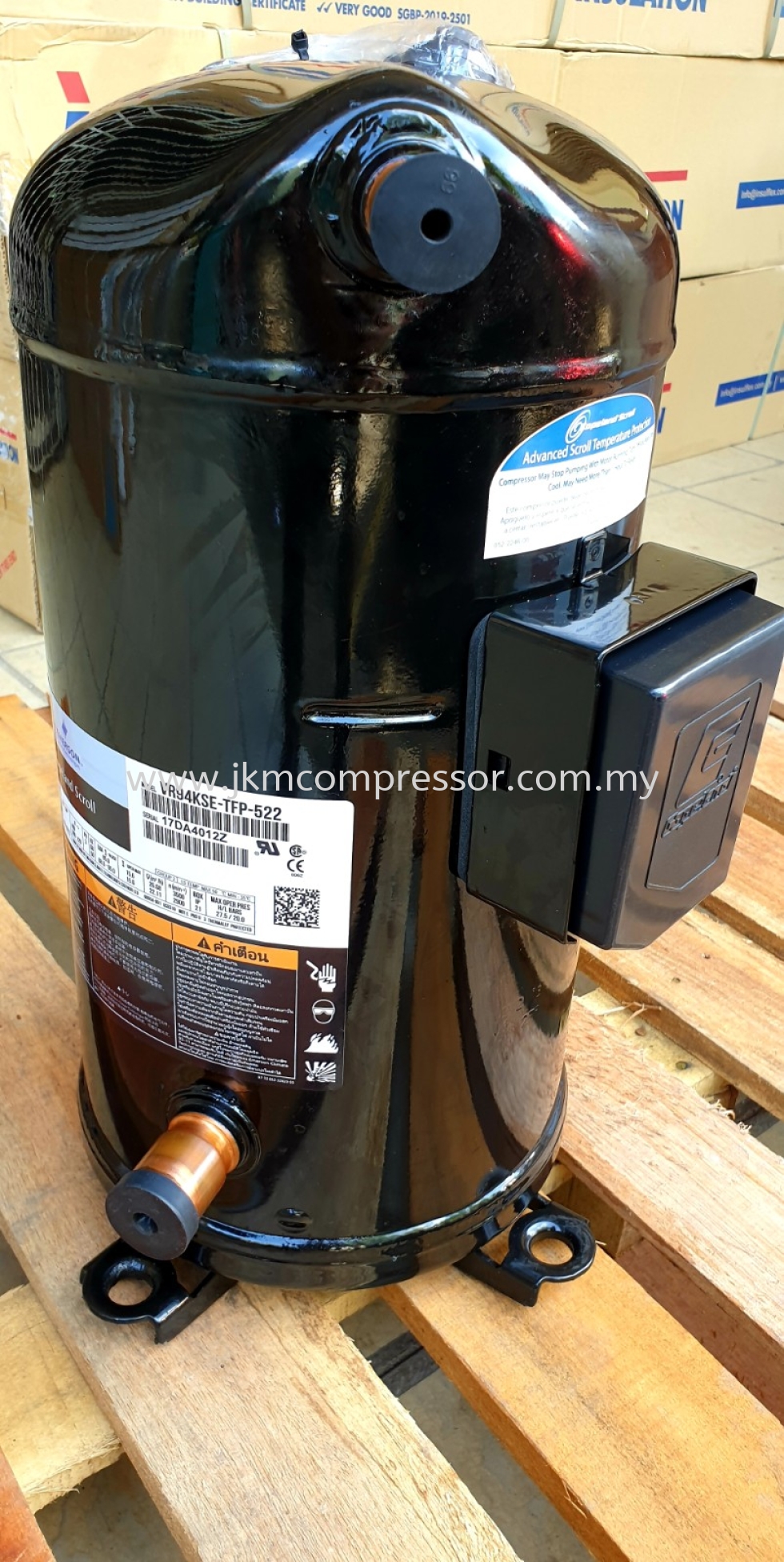 COPELAND SCROLL COMPRESSOR ZR / ZP / ZB / ZRD / ZF / ZW / ZPD / ZRH SERIES