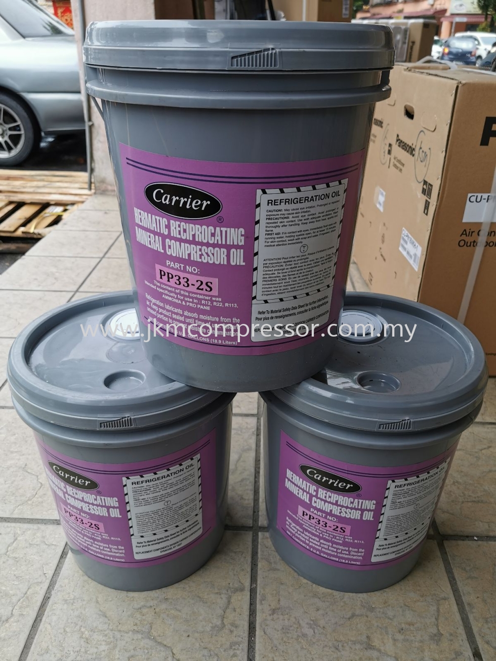 PP33-2S - CARRIER PP33-2S MINERAL OIL