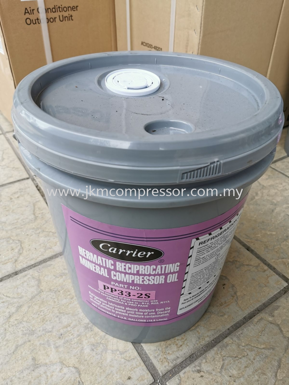 PP33-2S - CARRIER PP33-2S MINERAL OIL