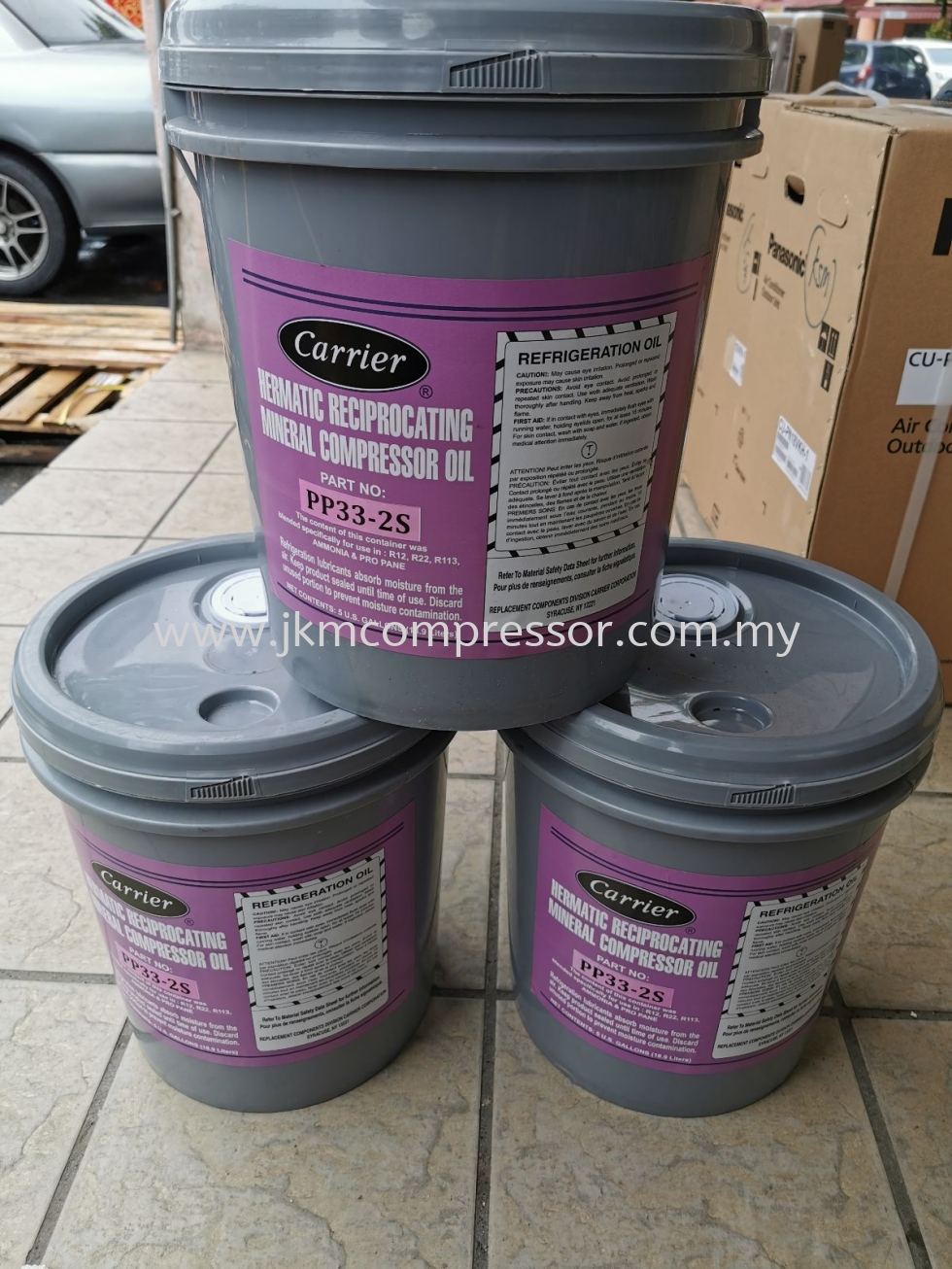 PP33-2S - CARRIER PP33-2S MINERAL OIL