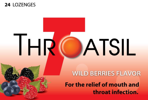 Throatsil (Wild berries flavour)