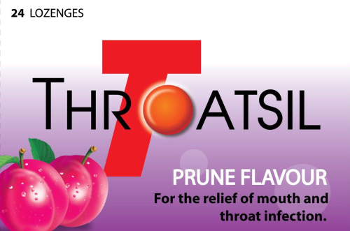 Throatsil (Prune flavour)