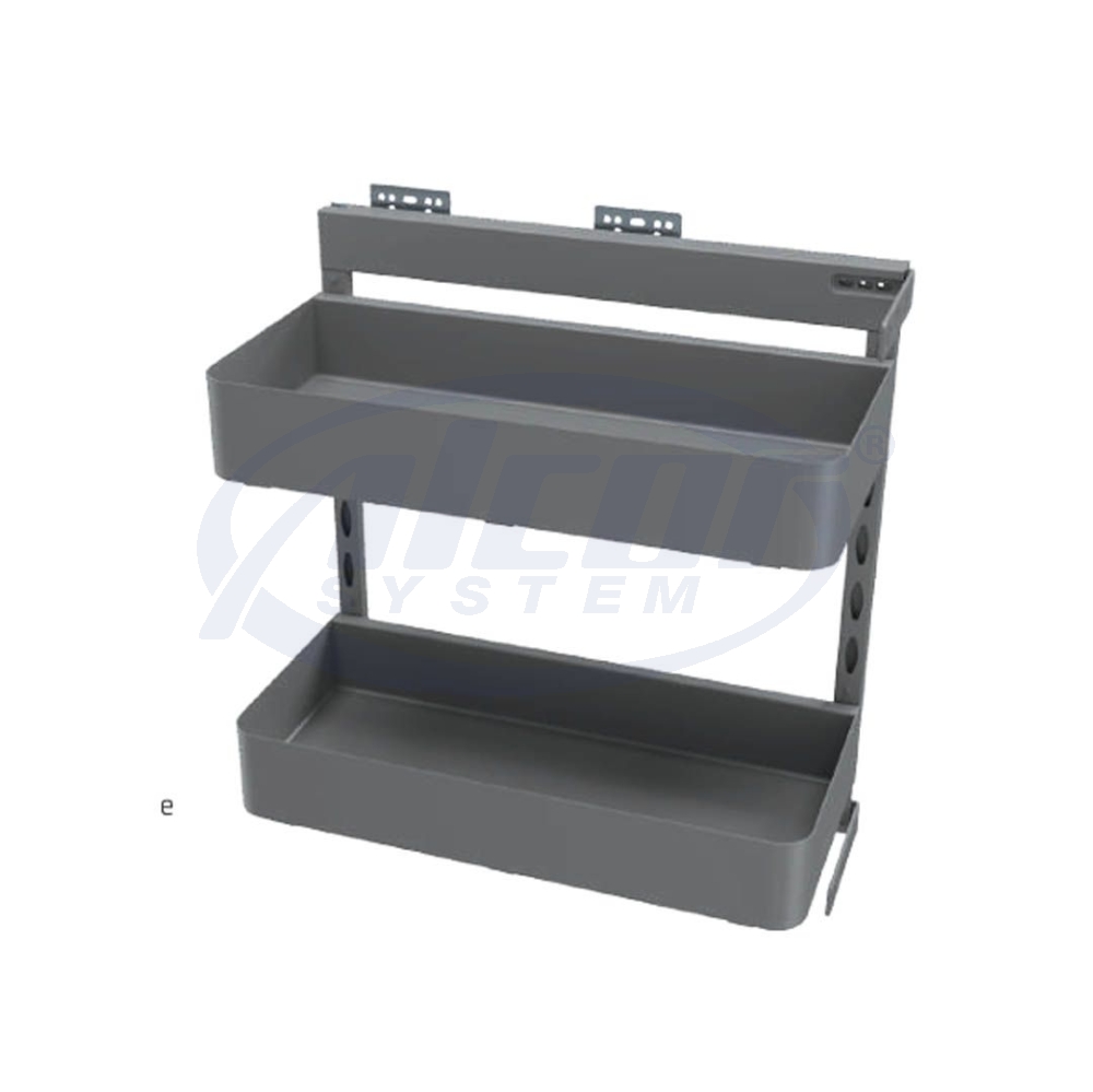 2-Tier Multipurpose Pull-Out Unit #BBP-RV64SL-200-AT