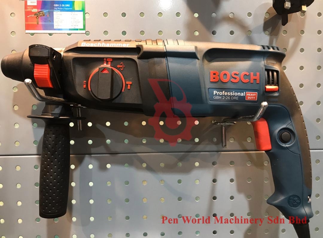 Bosch GBH 2-26 DRE Professional Rotary Hammer Powertools Bosch (Powertools)  Penang, Malaysia, Bukit Mertajam Supplier, Distributor, Supply, Supplies |  Pen World Machinery Sdn Bhd