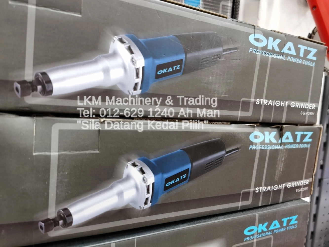 Okatz 6mm Straight Grinder SGR28V