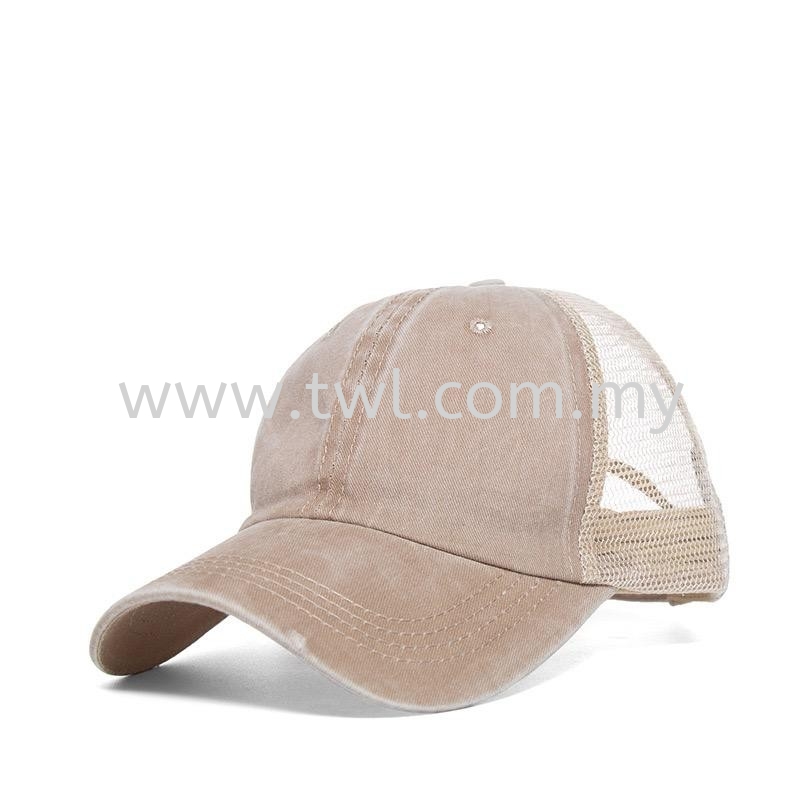 CP009 Cotton Wash Trucker Cap 