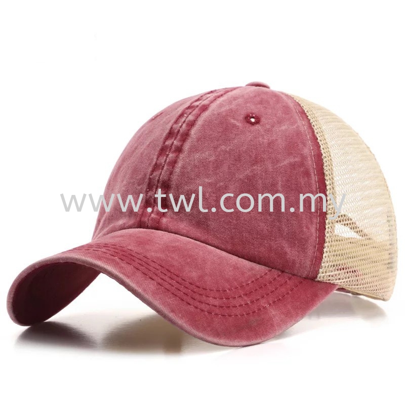 CP009 Cotton Wash Trucker Cap 