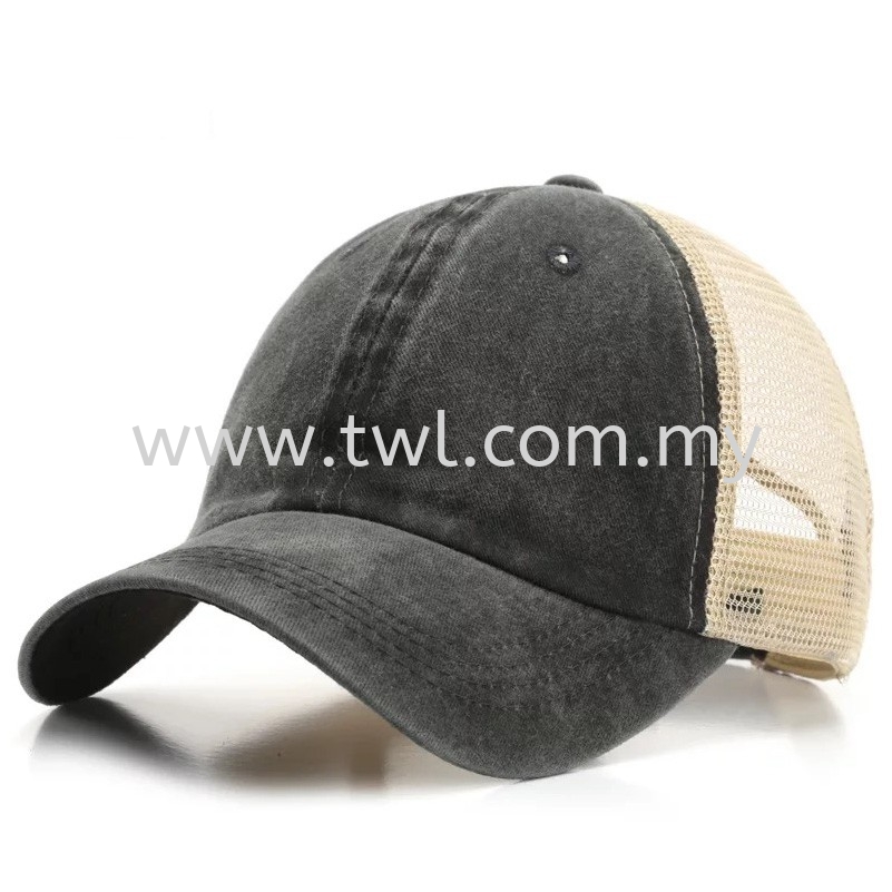 CP009 Cotton Wash Trucker Cap 