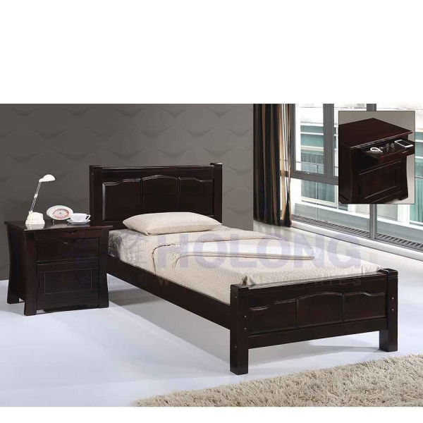 Classic Timeless Solid Wood Bed HL1791