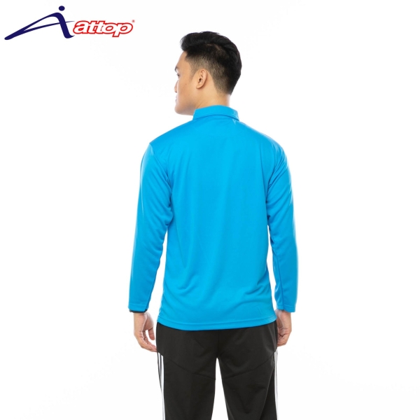 ATTOP COLLAR LONG SLEEVE ALS600A TURQUOISE