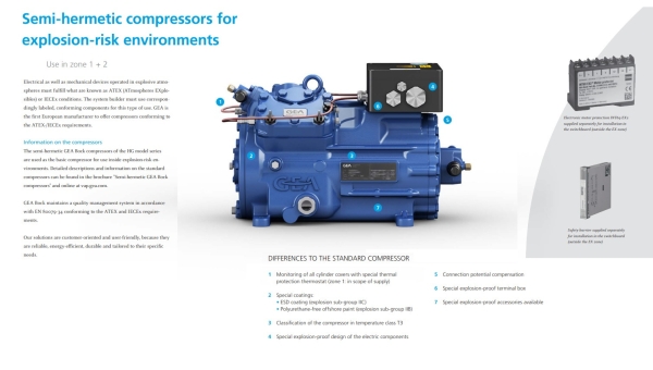 EX EXPLOSION PROOF COMPRESSOR 