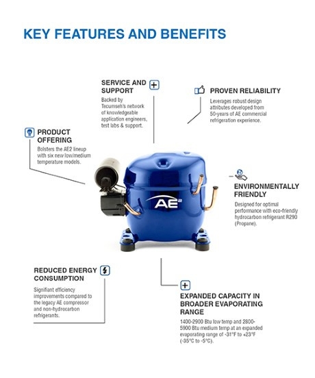 TECUMSEH REFRIGERANT COMPRESSOR 