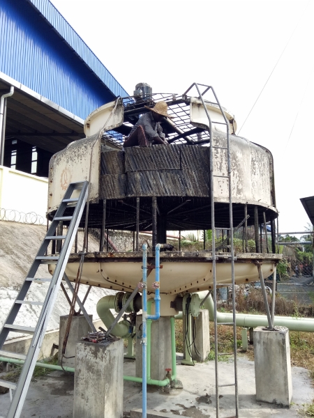 ROUND COOLING TOWER PVC INFILL REPLACEMENT