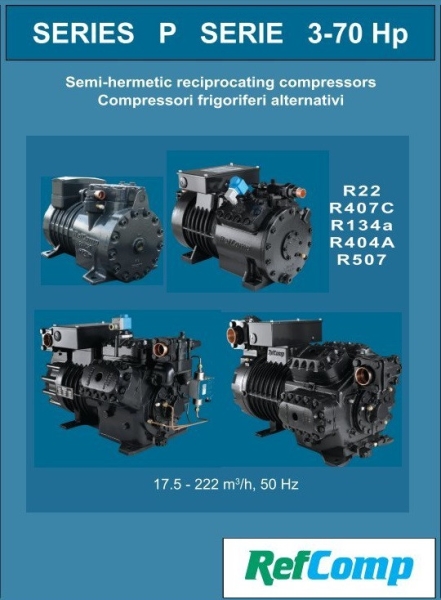 REFCOMP SP2 SEMI HERMETIC COMPRESSOR