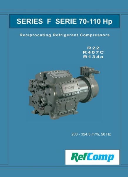 REFCOMP SP2 SEMI HERMETIC COMPRESSOR