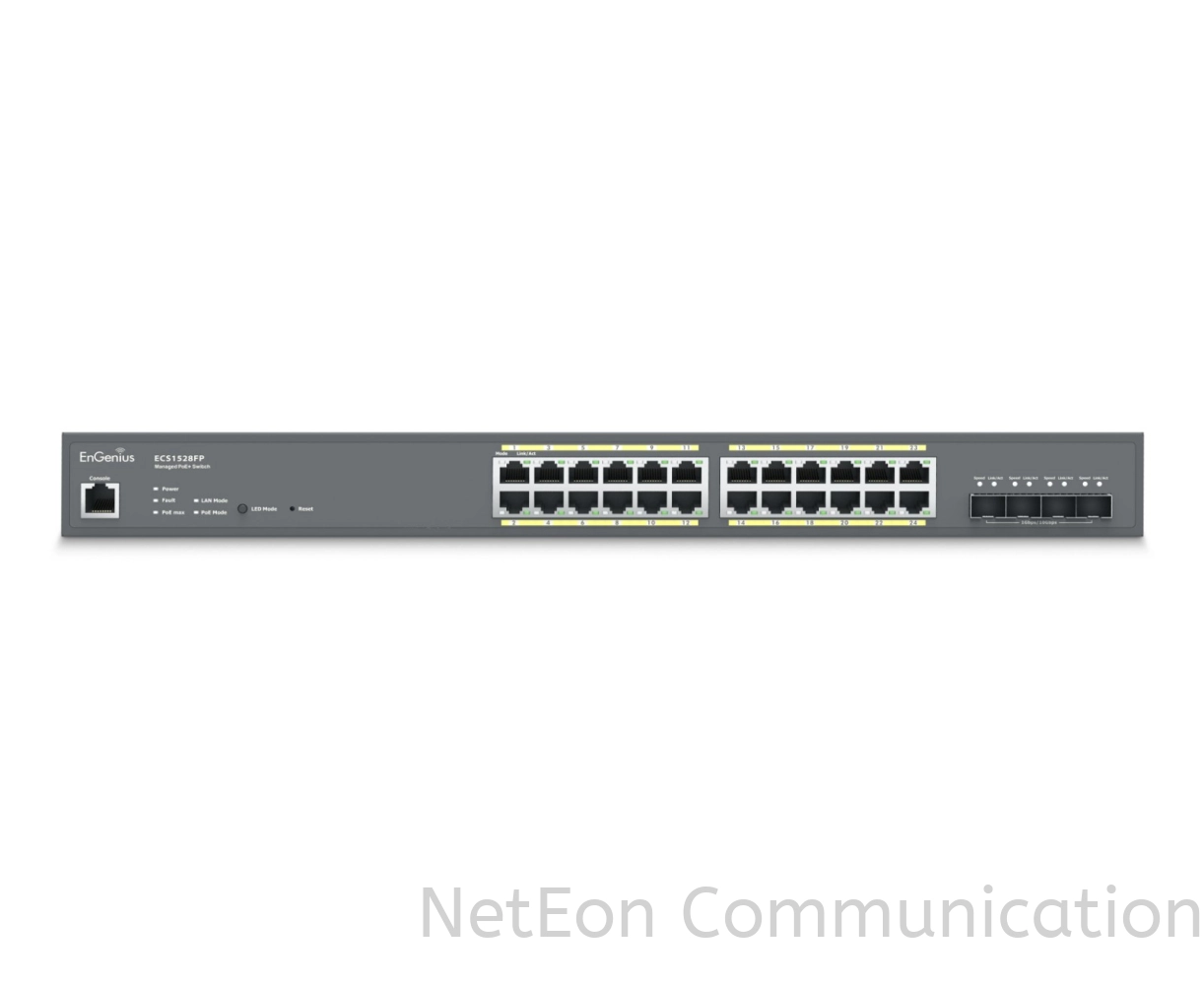 EnGenius Cloud Managed 24-Port Gigabit 410W PoE+ Switch Selangor ...