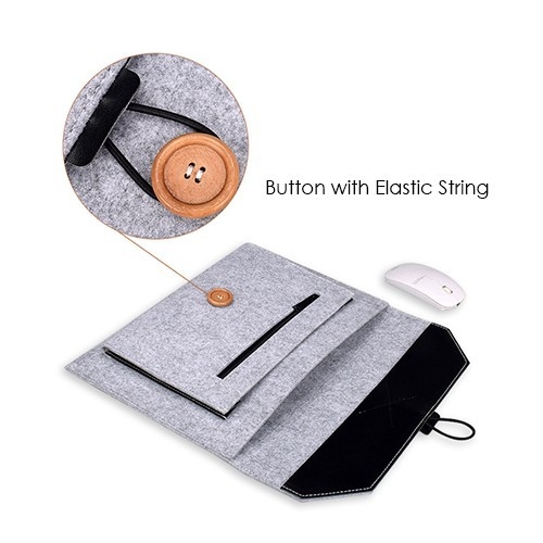 15.6" Premium Felt Laptop Macbook Sleeve - ECO 141