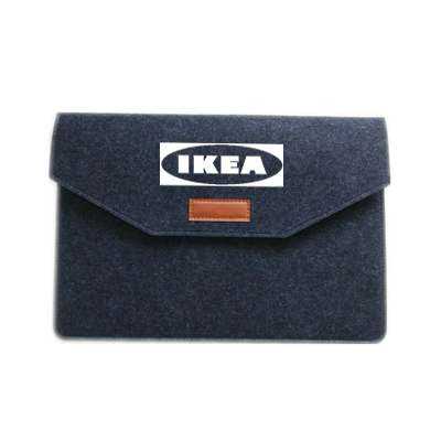 13'' Wool Felt iPad Pouch - ECO 103