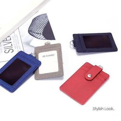 Korea Fabric ID Holder with Snap Closure - ID 108