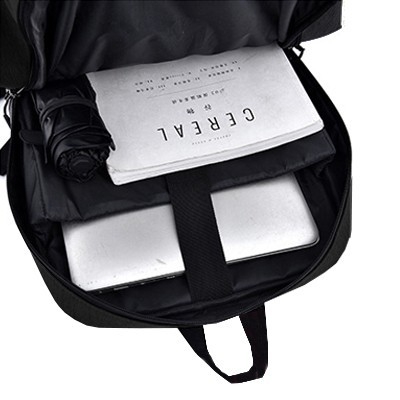 Travel PU Laptop Backpack with USB Port - B 133