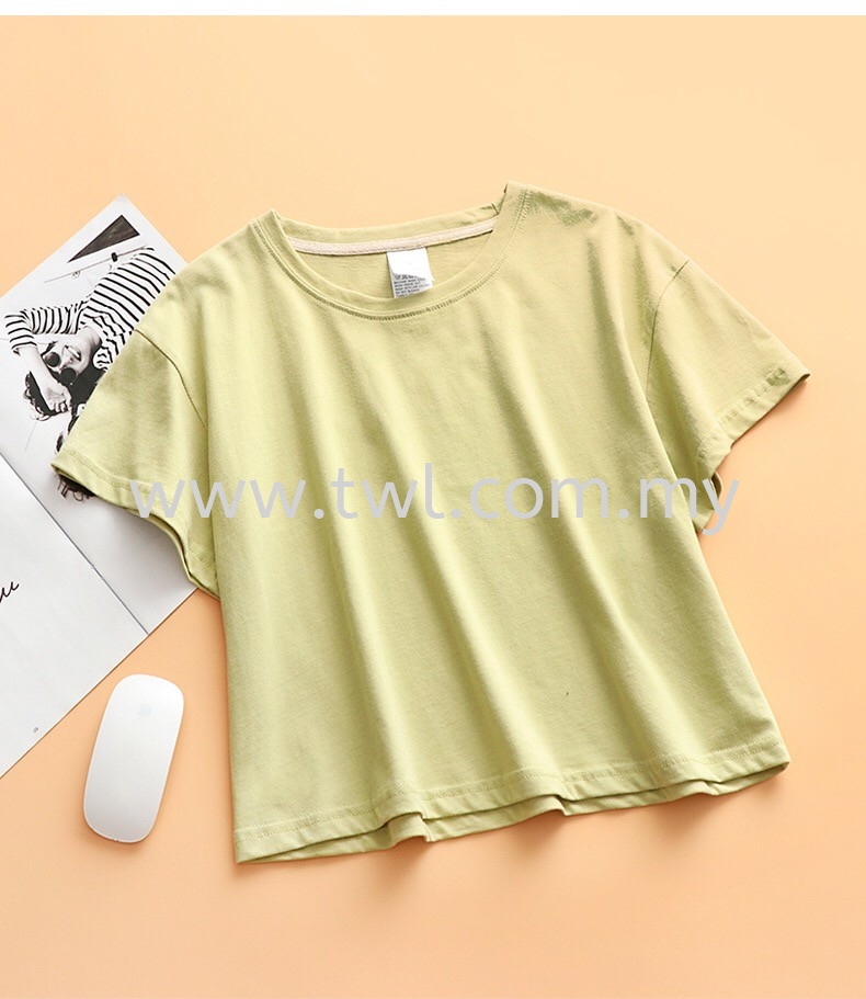 TS027- CHIC Cotton Crop Top 