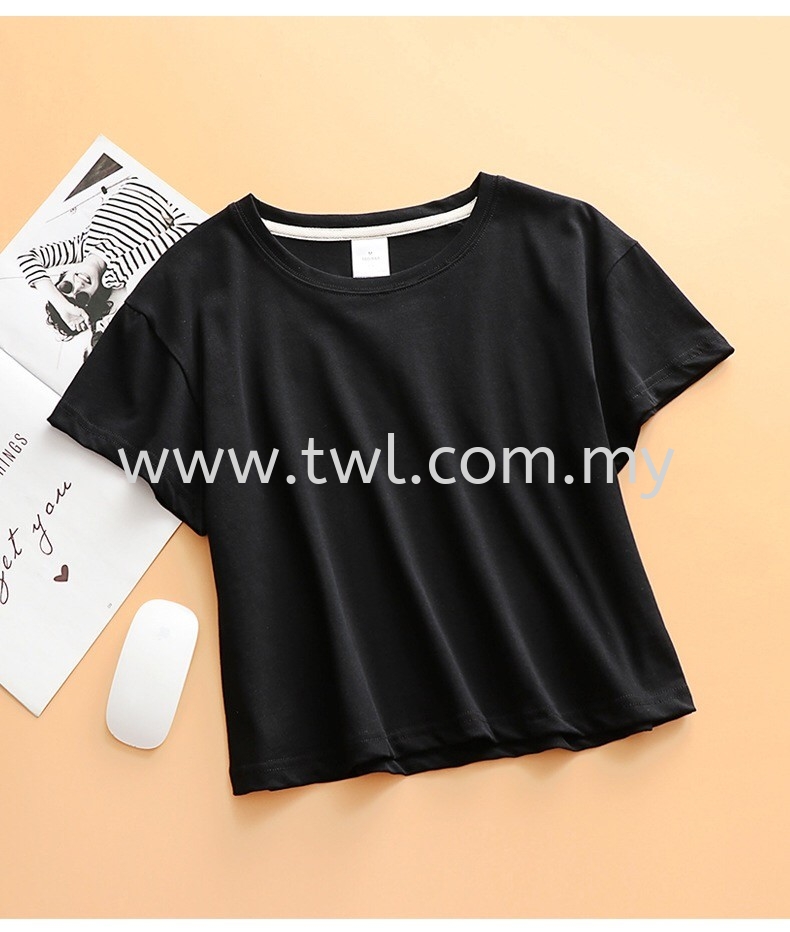 TS027- CHIC Cotton Crop Top 