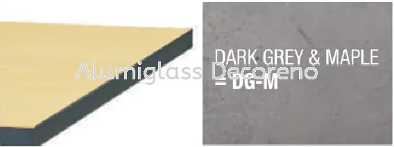 Dark Grey & Maple (DG-M)