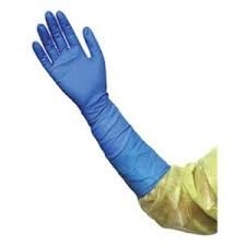 EXTRA LONG DISPOSABLE NITRILE GLOVE ( 16 IN ) 