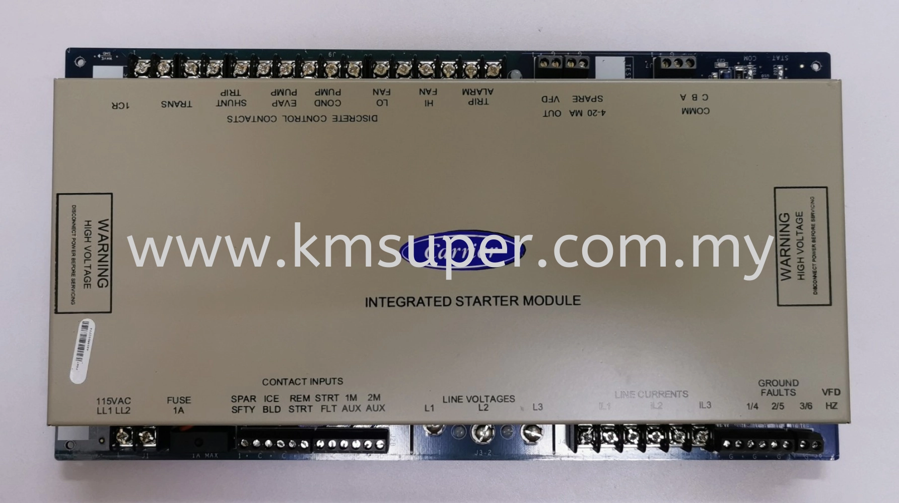 19XR04012202 - CARRIER CHILLER INTEGRATED STARTER MODULE (ISM) - ISM ...