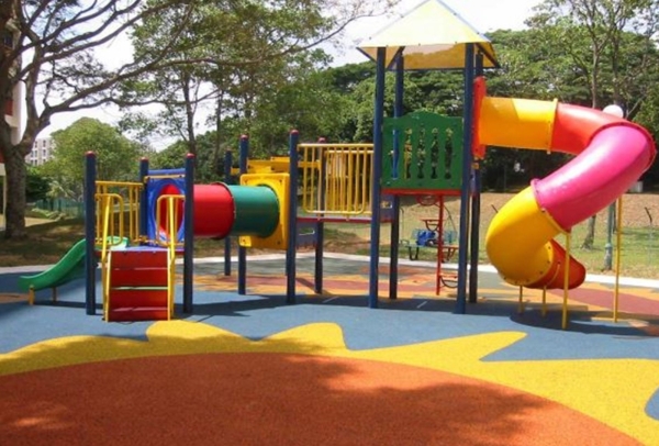 Playground Surfacing C EPDM wet-poured system