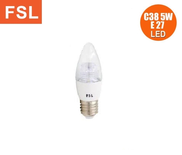 FSL C38 5W LED Candle Bulb E27