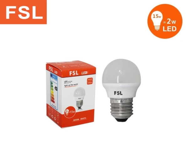 FSL G45 2W LED Bulb E27