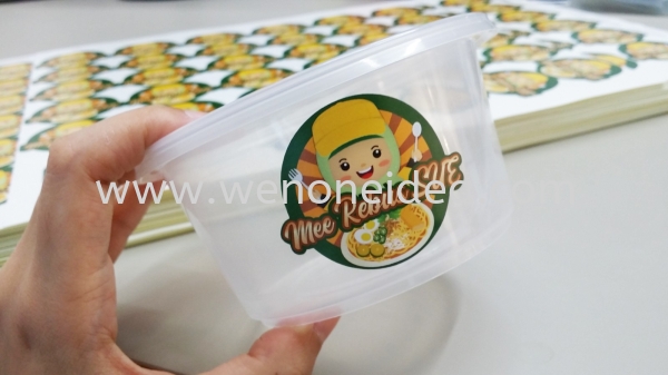 Food Label Sticker