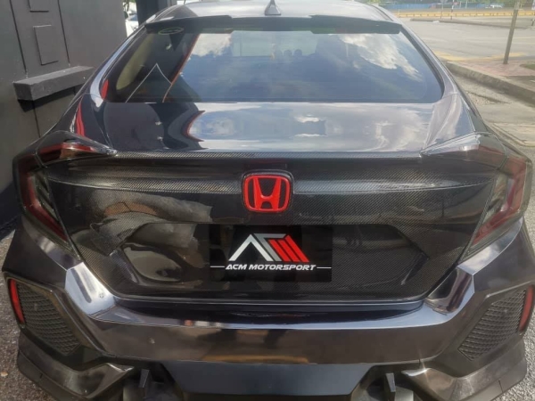 Honda civic FC rear carbon fiber trunk