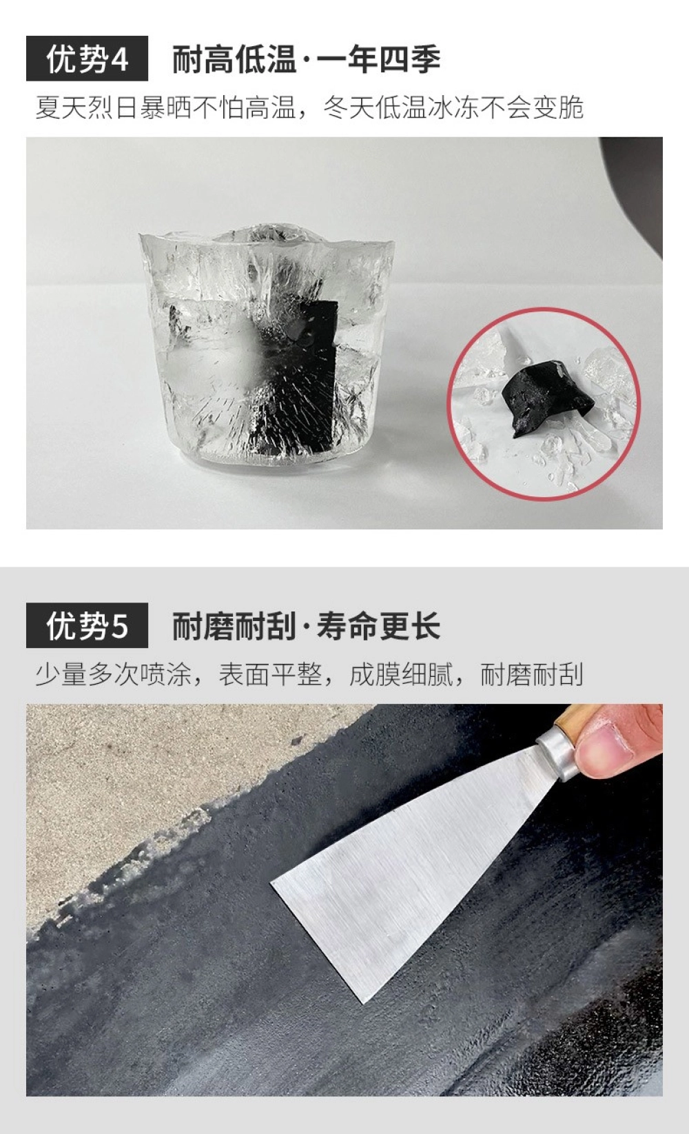 （补漏胶/防水胶/修补胶）Waterproof And Leak Repair, Spray Pipe Roots, Roof Cracks 700ml