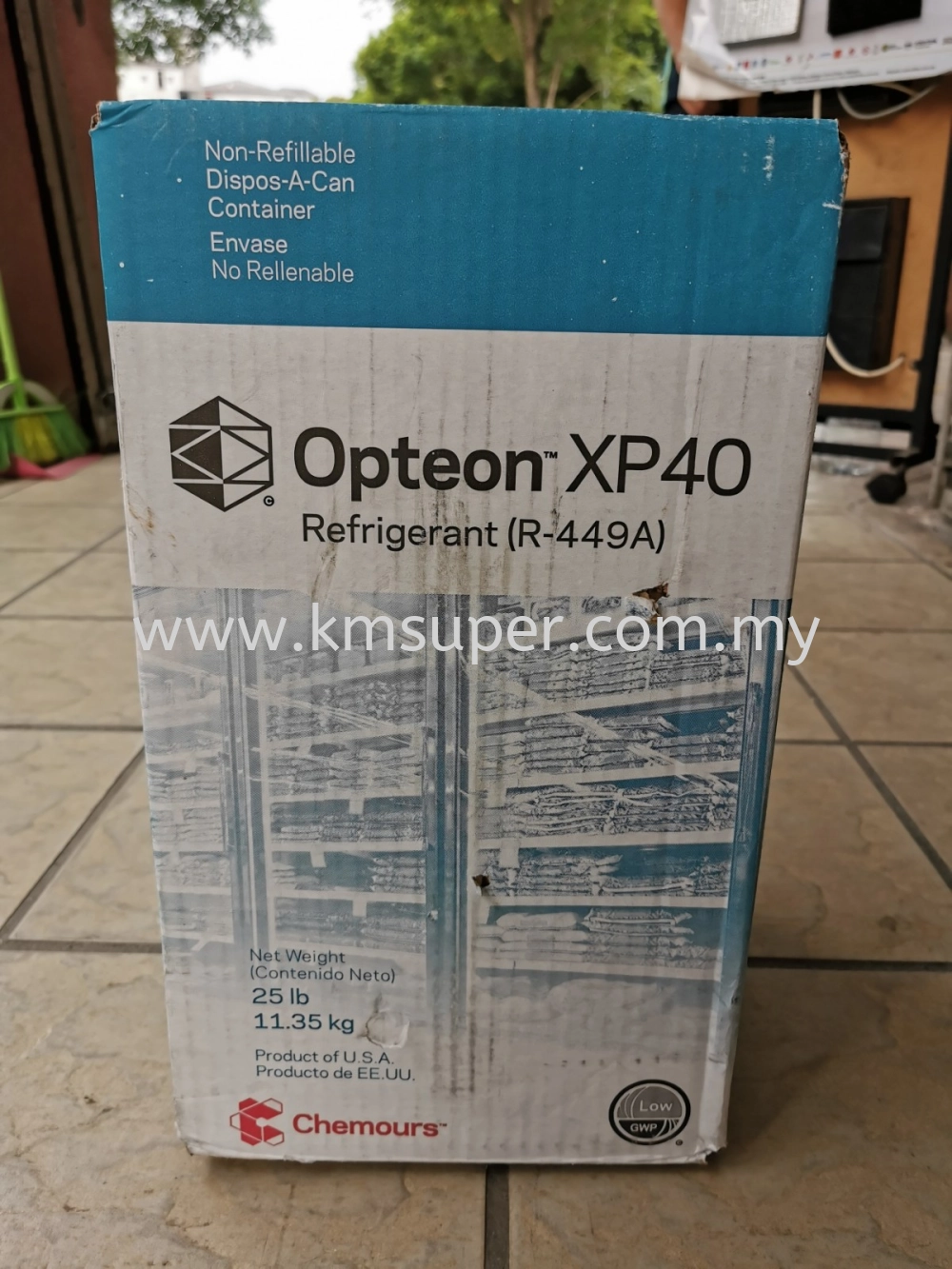 CHEMOURS OPTEON REFRIGERANT GAS XP40 (R449A) REFRIGERANT Selangor ...