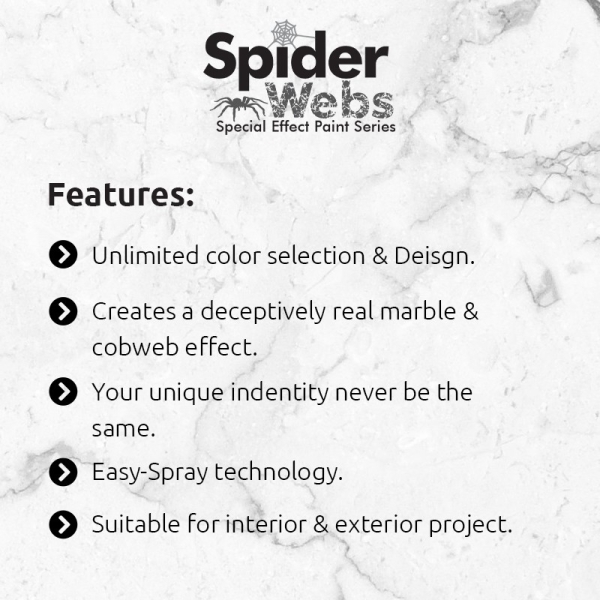 Spider Webs Special Effect Paint