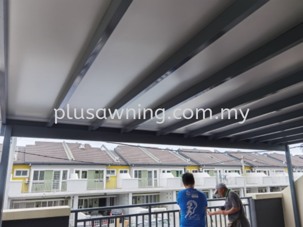 Alumbond Composite Panel @Jalan Adenium 5b/3, Bukit Beruntung, Selangor