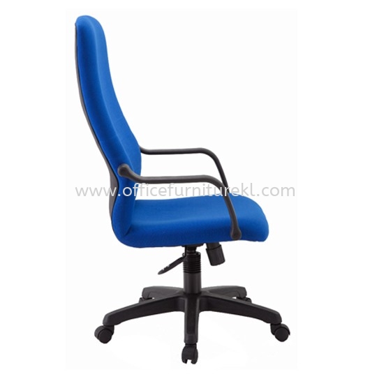 HOLA STANDARD HIGH BACK FABRIC CHAIR C/W POLYPROPYLENE BASE