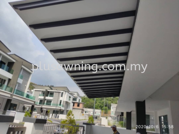 Alumbond Composite Panel @Jalan Puncak Saujana 7/4, Taman Puncak Saujana, Kajang, Selangor