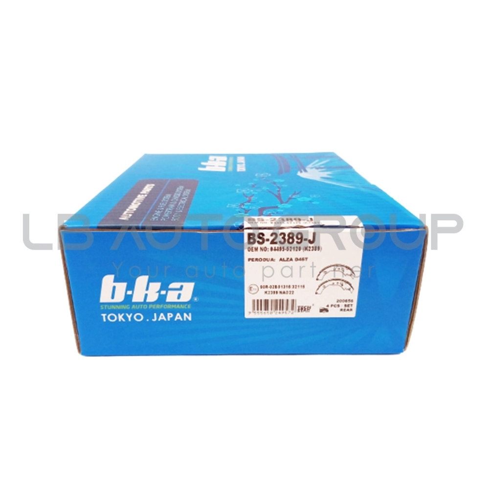 BS-2389-J BRAKE SHOE ALZA 1.5 09Y> (RR)