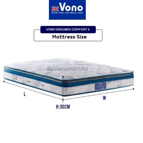 VONO ERGOBED COMFORT 2 MATTRESS